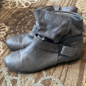 Lower East Side Grey Booties